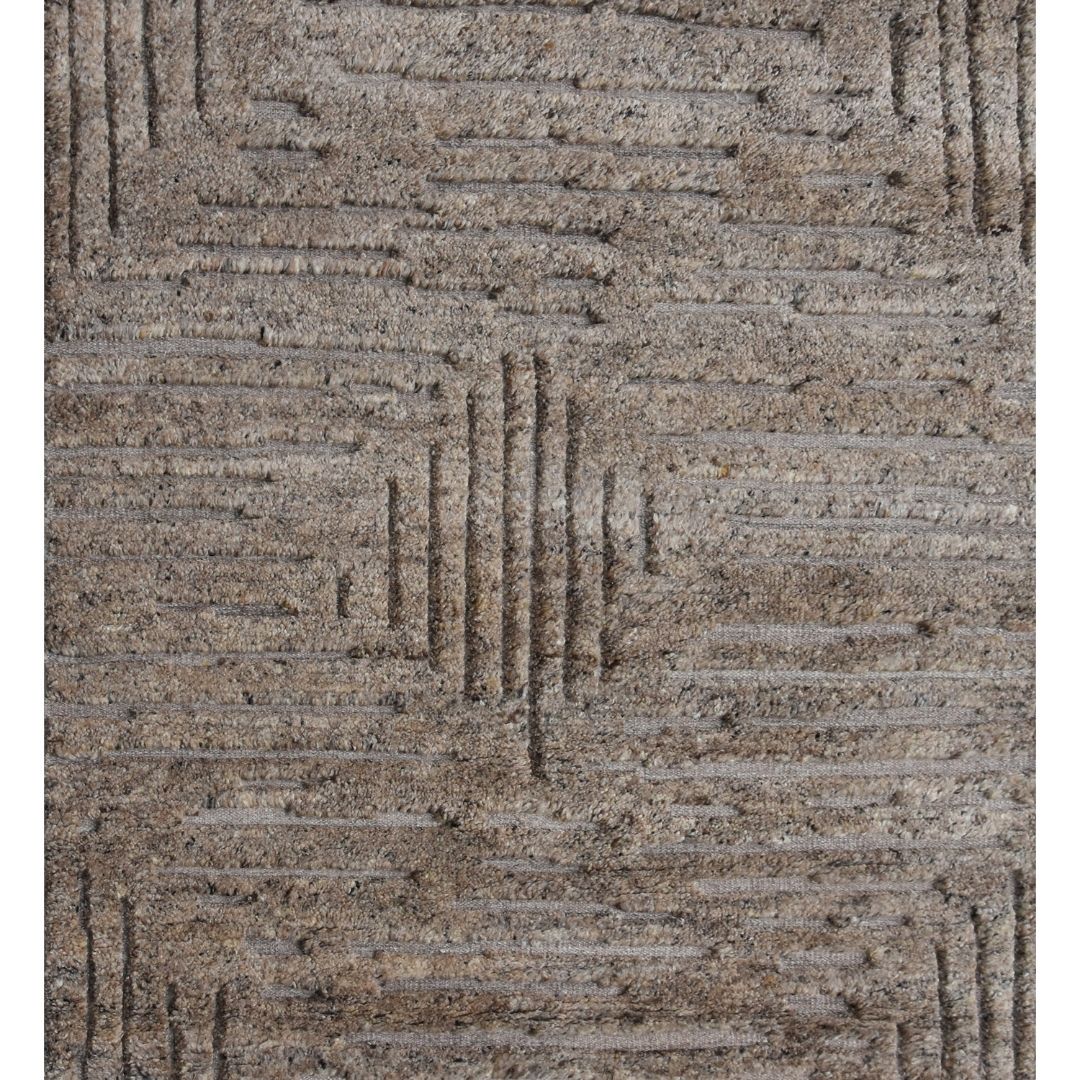 Hand Knotted Woollen and Viscose - HK-09