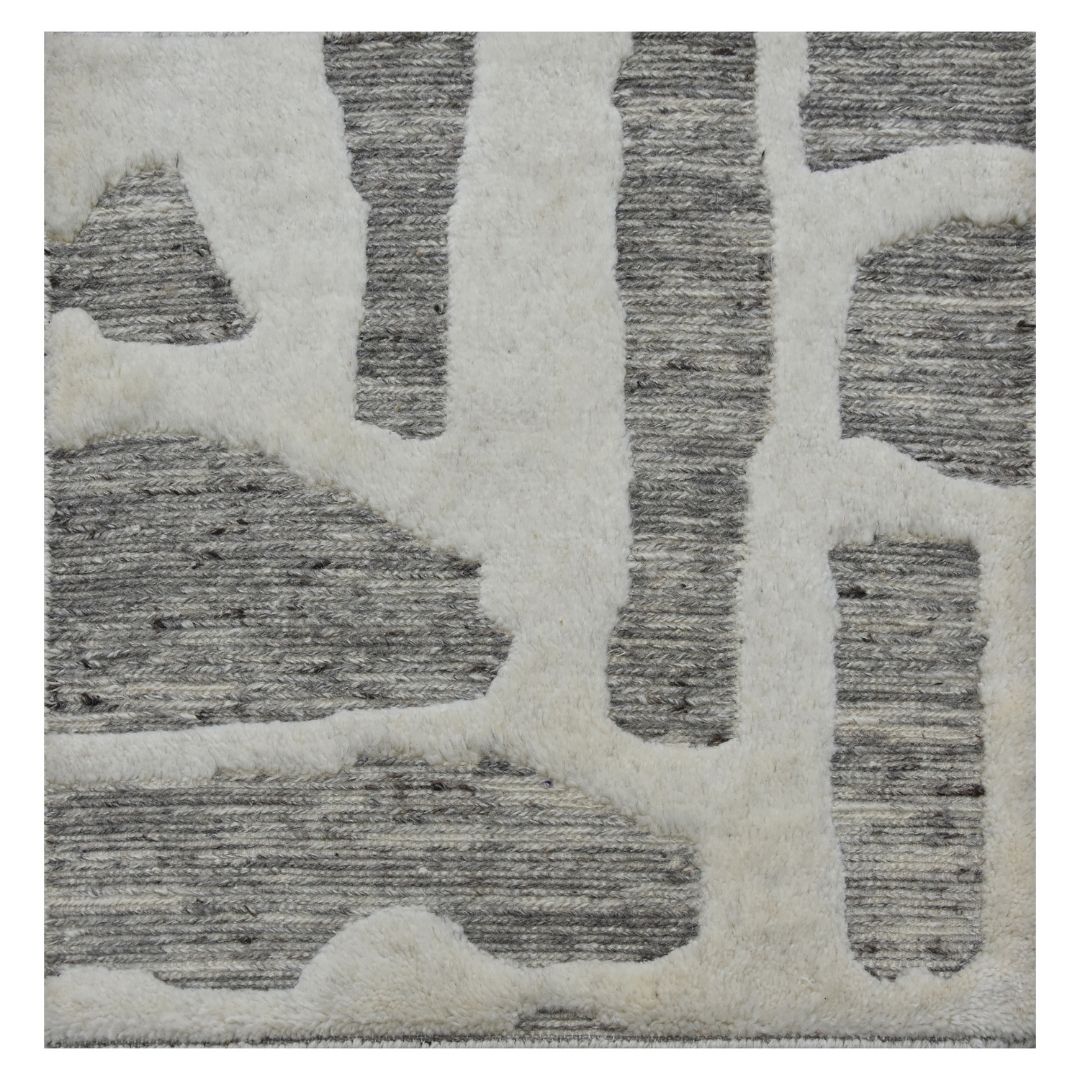 Hand Knotted Woollen and Viscose - HK-15