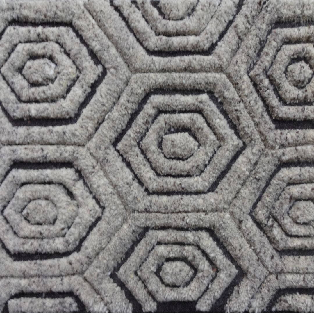 Hand Knotted Woollen and Viscose - NXG-18054