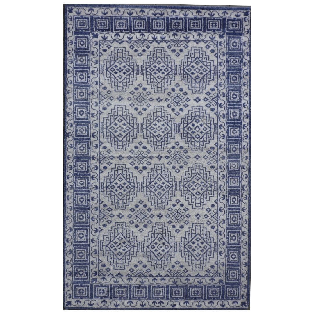 Hand Knotted Woollen and Viscose - NXG-21379