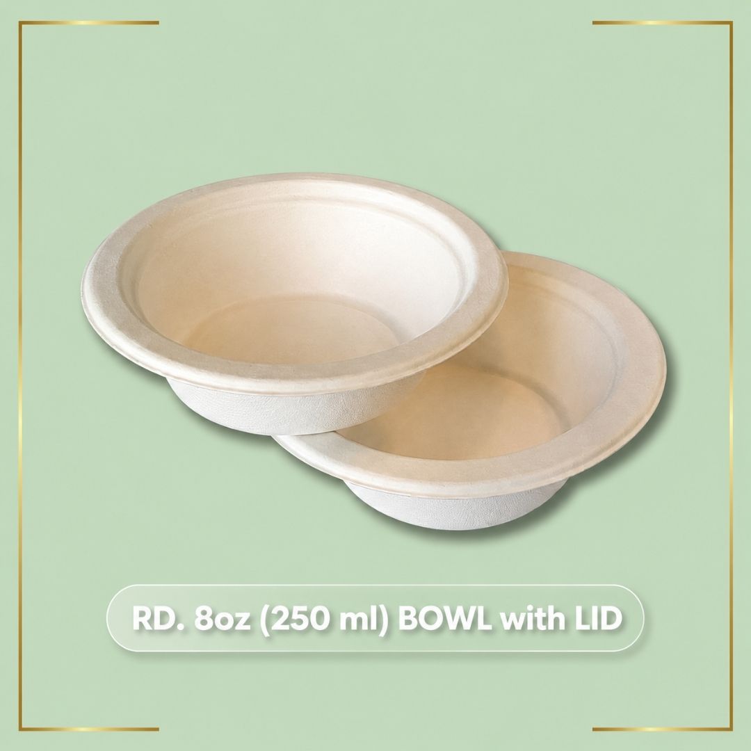 Round Bowl With Lids
