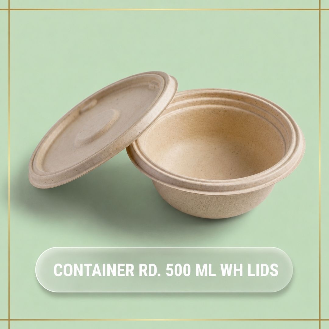 Round Container With Lids