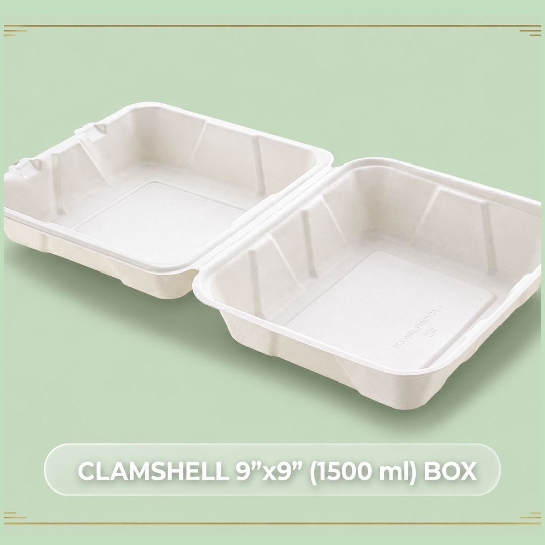 Plain Clamshell Box with Lid image 3