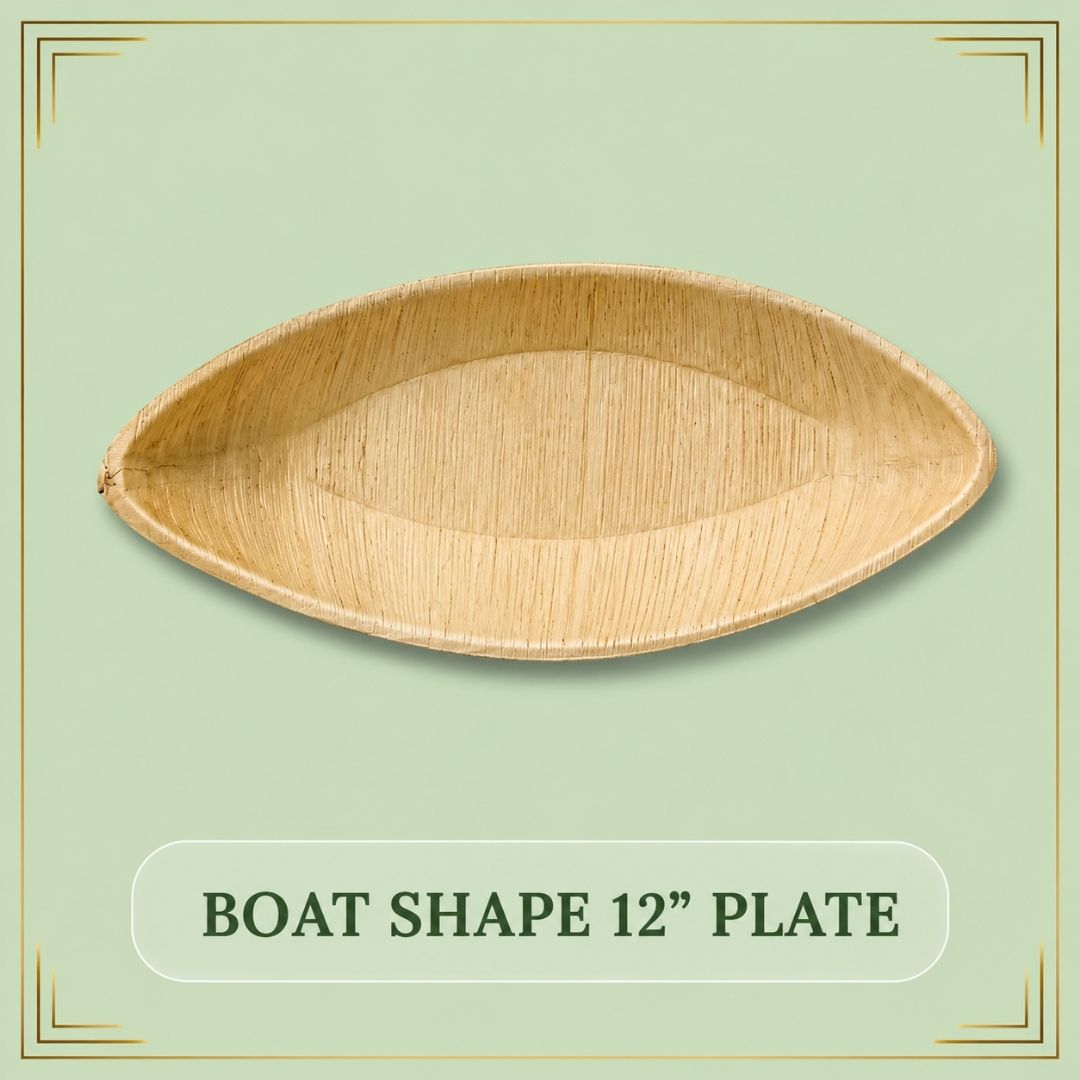 Boat Shape Plate