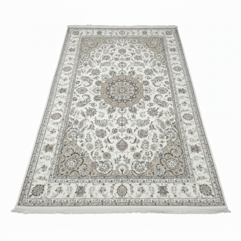 Hand knotted woollen and Viscose