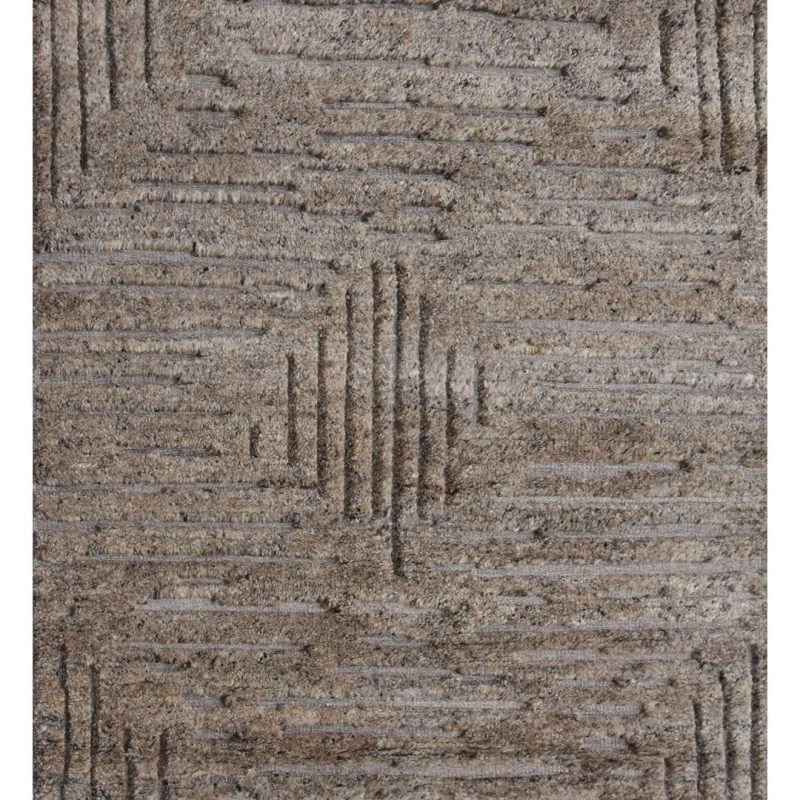 Hand knotted woollen and Viscose