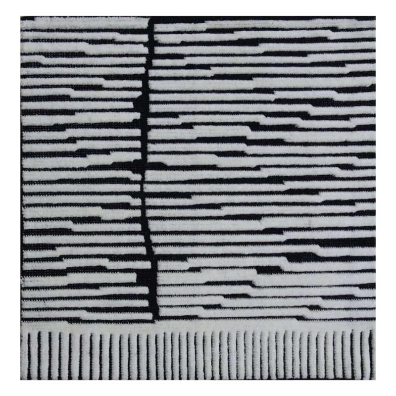 Hand knotted woollen and Viscose