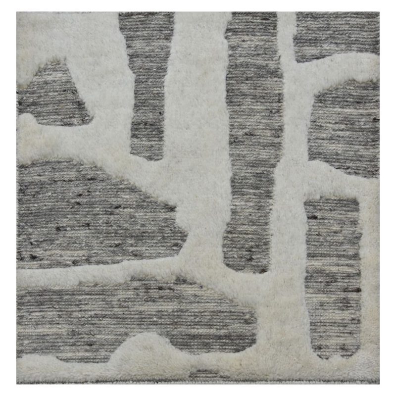 Hand knotted woollen and Viscose