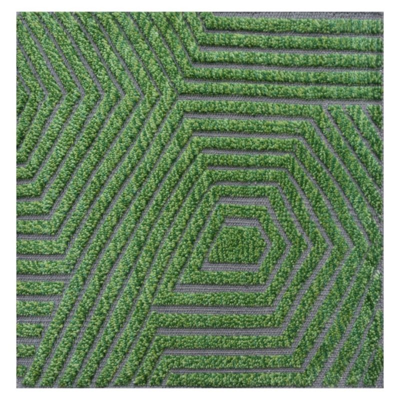 Hand knotted woollen and Viscose