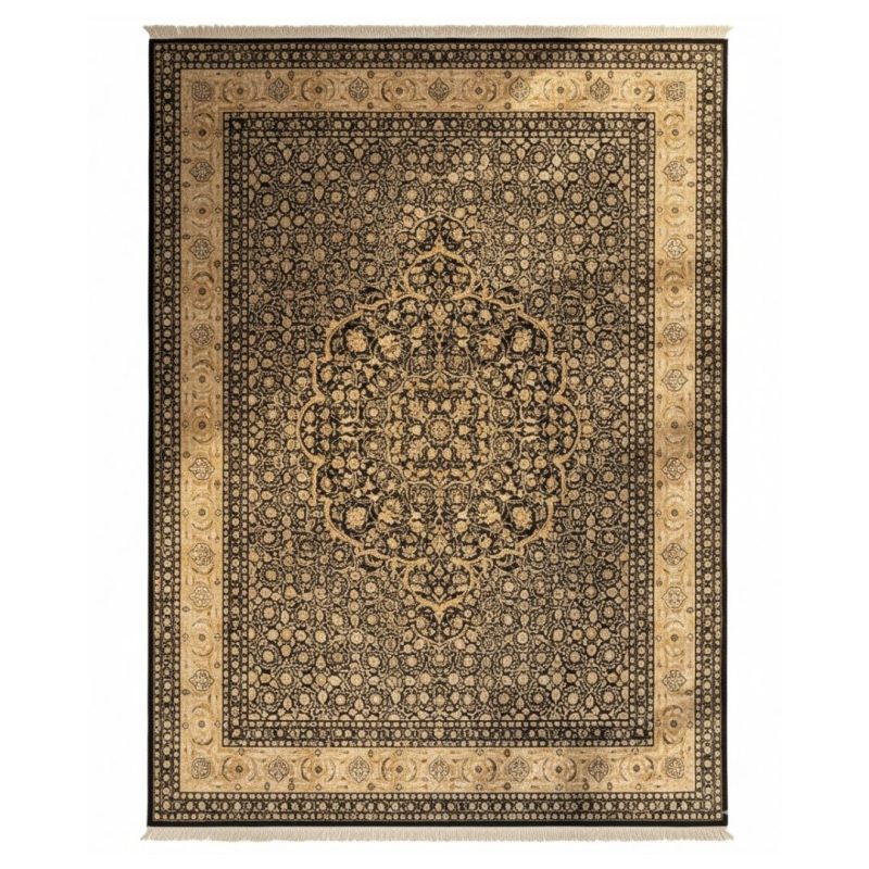 Hand knotted woollen and Viscose