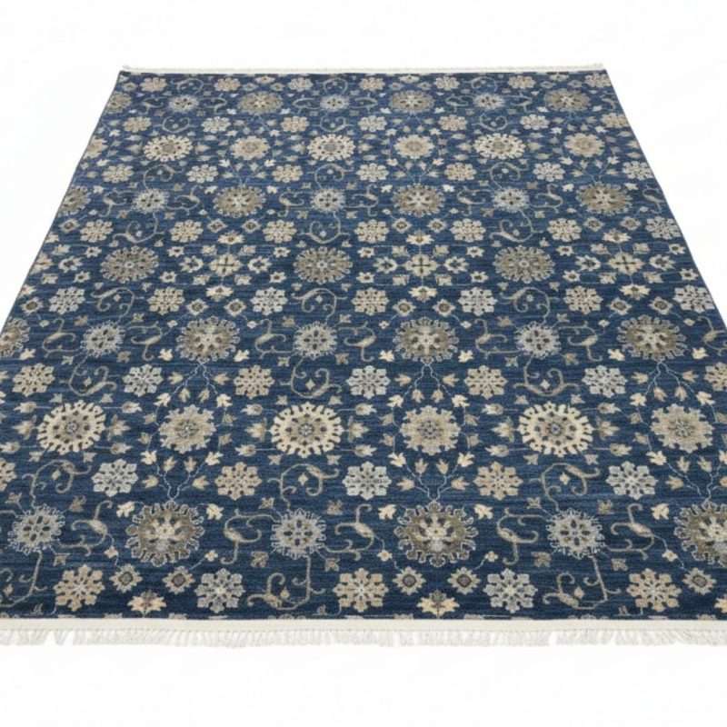 Hand knotted woollen and Viscose