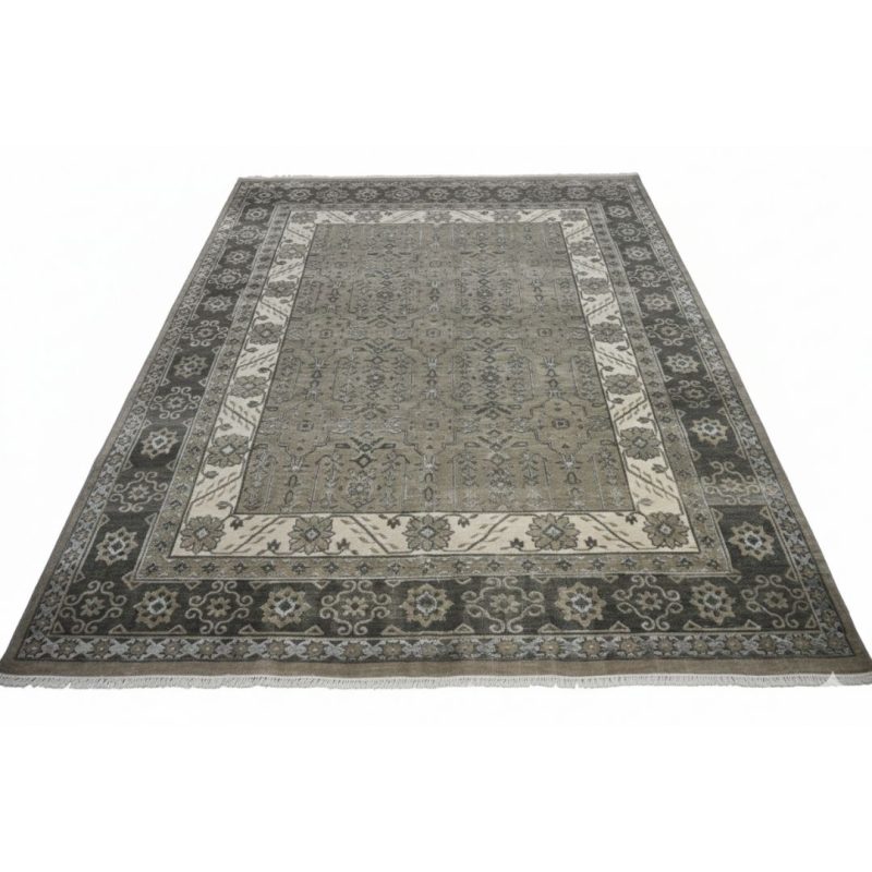 Hand knotted woollen and Viscose