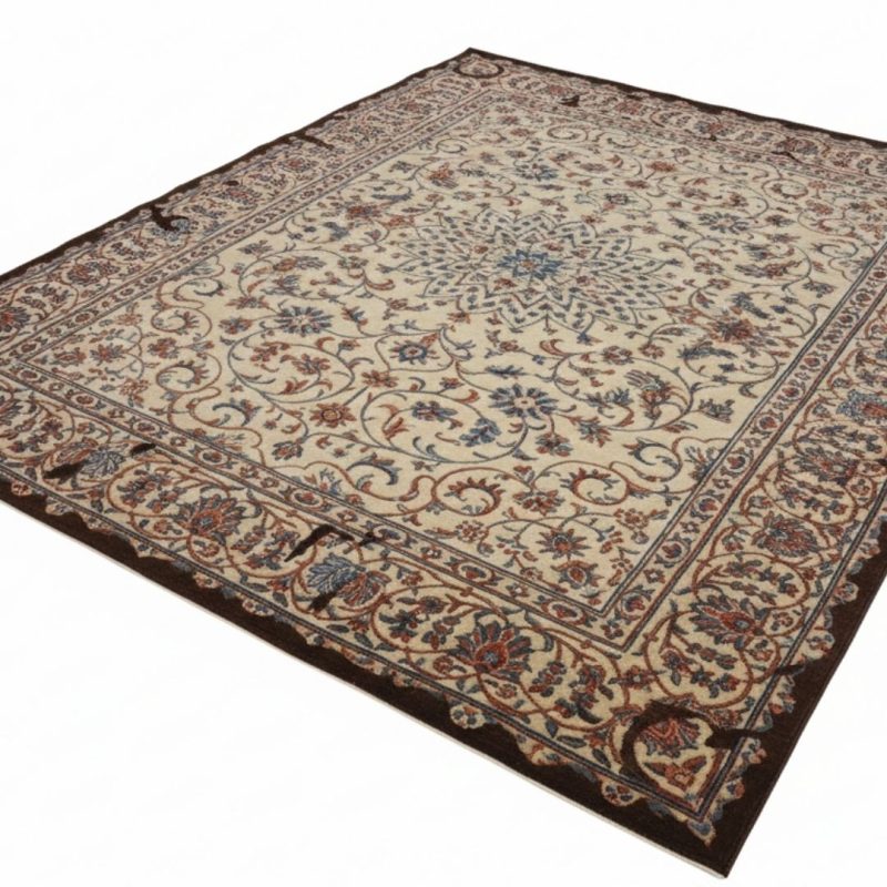 Hand knotted woollen and Viscose