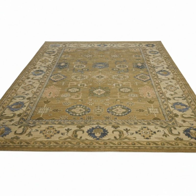 Hand knotted woollen and Viscose